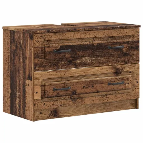 Kupaonski ormarić za sudoper UTRECHT Staro drvo 82 x 41 x 56 cm - Staro drvo Cijena