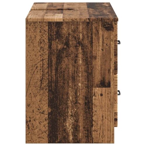 Kupaonski ormarić za sudoper UTRECHT Staro drvo 82 x 41 x 56 cm - Staro drvo Cijena