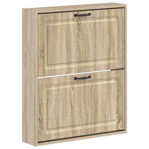 Ormar za cipele na zidu UTRECHT 71 x 17 x 86 cm Hrast sonoma - Hrast sonoma Cijena