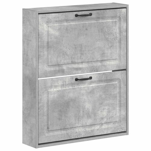 Ormar za cipele na zidu UTRECHT 71 x 17 x 86 cm Betonska siva - Betonska siva Cijena