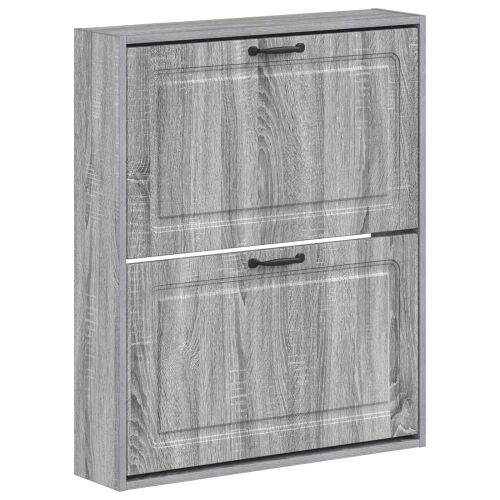 Ormar za cipele na zidu UTRECHT 71 x 17 x 86 cm Siva Sonoma - Siva Sonoma Cijena