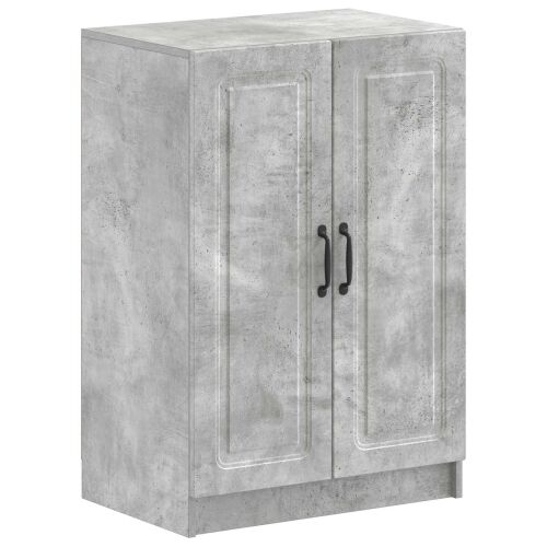 Ormar za cipele UTRECHT 59,5 x 39,5 x 87 cm Konstruirano drvo - Betonska siva Cijena