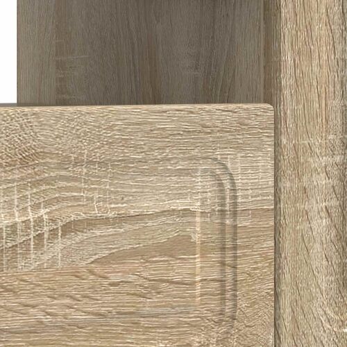 LED TV kabinet Hrast sonoma Konstruirano drvo - Hrast sonoma Cijena