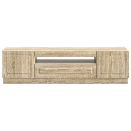 LED TV kabinet Hrast sonoma Konstruirano drvo - Hrast sonoma Cijena