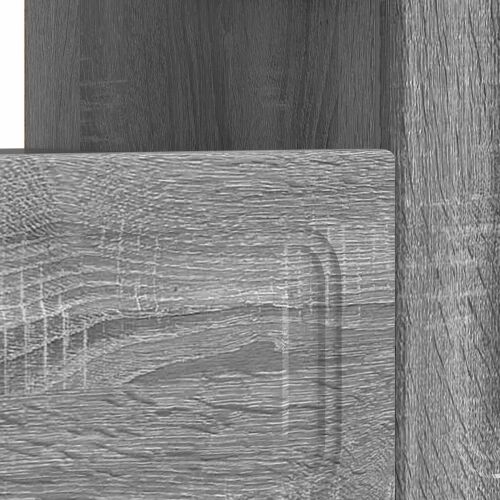 LED TV kabinet Siva Sonoma Konstruirano drvo - Siva Sonoma Cijena
