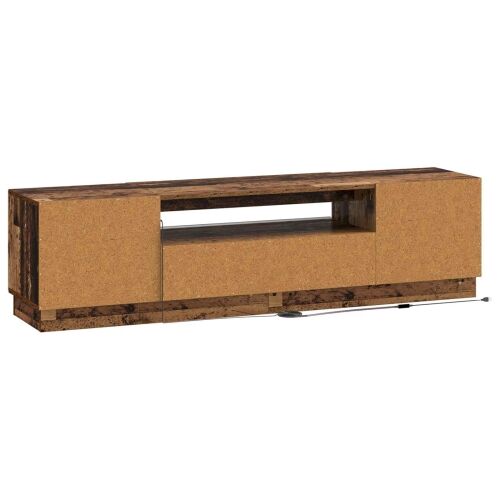 LED TV kabinet Staro drvo Konstruirano drvo - Staro drvo Cijena