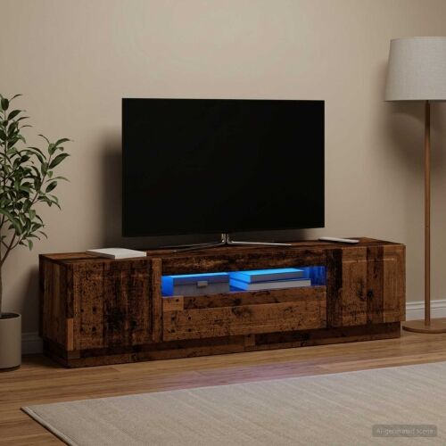 LED TV kabinet Staro drvo Konstruirano drvo - Staro drvo Cijena