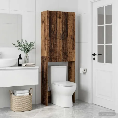 Kabinetska WC UTRECHT Staro drvo 66 x 25,5 x 190 cm - Staro drvo Cijena