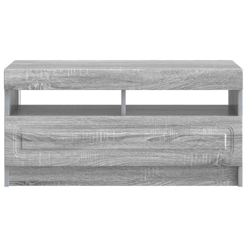 LED TV kabinet Siva Sonoma Konstruirano drvo - Siva Sonoma Cijena