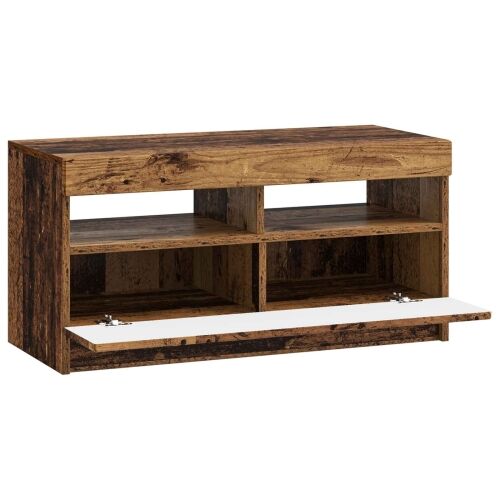 LED TV kabinet Staro drvo Konstruirano drvo - Staro drvo Cijena