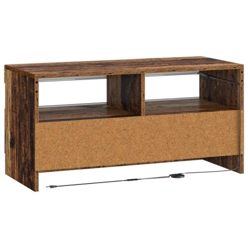 LED TV kabinet Staro drvo Konstruirano drvo - Staro drvo Cijena