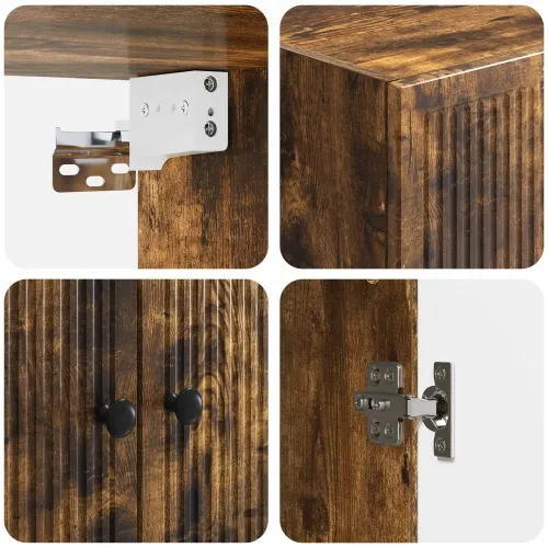 Ormar za montažu na zid Dimljeni hrast 66 x 34,5 x 90 cm - Dimljeni hrast 66 x 34,5 x 90 cm Cijena