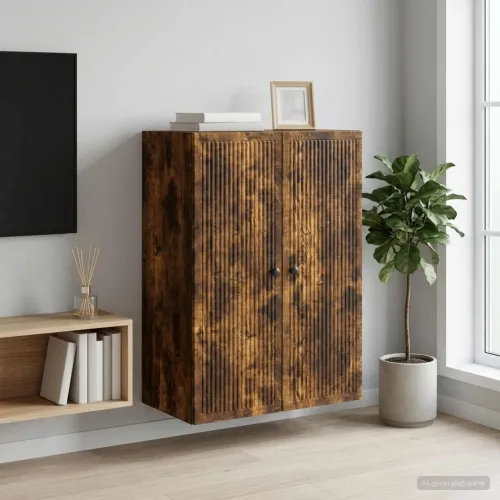 Ormar za montažu na zid Dimljeni hrast 66 x 34,5 x 90 cm - Dimljeni hrast 66 x 34,5 x 90 cm Cijena