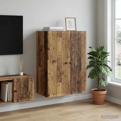 Ormar za montažu na zid Staro drvo 66 x 34,5 x 90 cm - Staro drvo 66 x 34,5 x 90 cm Cijena