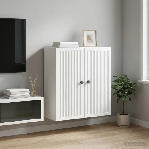 Ormar za montažu na zid Bijela 59 x 31 x 60 cm - Bijela 59 x 31 x 60 cm Cijena