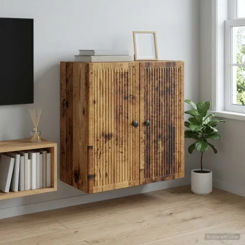 Ormar za montažu na zid Staro drvo 59 x 31 x 60 cm - Staro drvo 59 x 31 x 60 cm Cijena