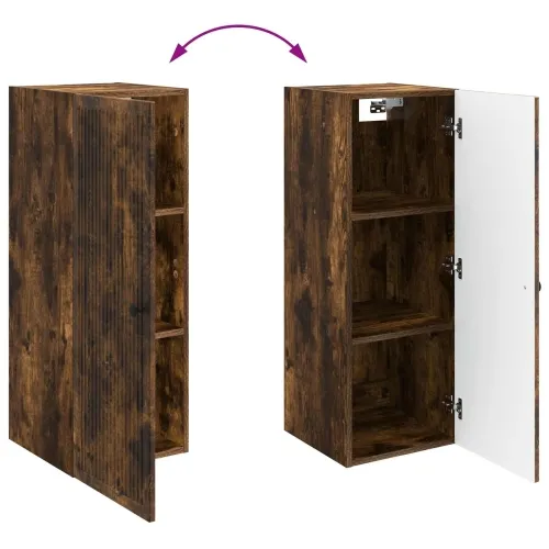 Ormar za montažu na zid Dimljeni hrast 33 x 34,5 x 90 cm - Dimljeni hrast 33 x 34,5 x 90 cm Cijena