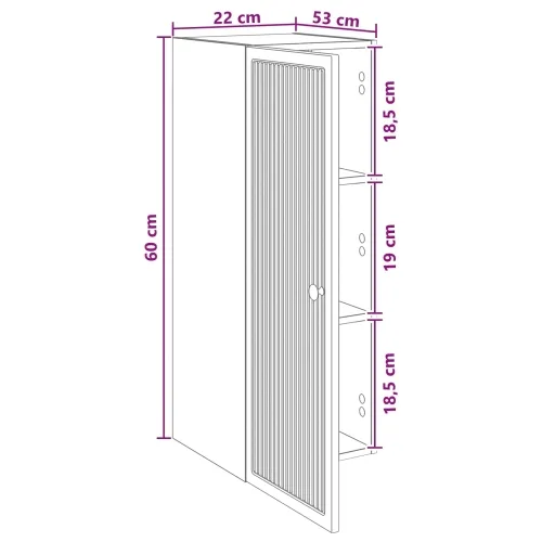 Ormar za montažu na zid Staro drvo 33 x 34,5 x 90 cm - Staro drvo 33 x 34,5 x 90 cm Cijena