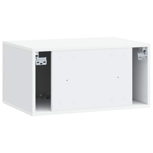 TV ormar za zid Bijela 59,5 x 41 x 30 cm Konstruirano drvo - Bijela 59,5 x 41 x 30 cm Cijena