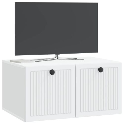 TV ormar za zid Bijela 59,5 x 41 x 30 cm Konstruirano drvo - Bijela 59,5 x 41 x 30 cm Cijena