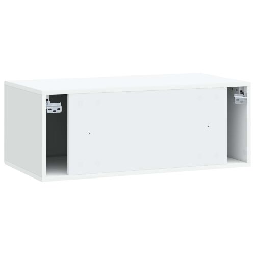 TV ormar za zid Bijela 78,5 x 41 x 30 cm Konstruirano drvo - Bijela 78,5 x 41 x 30 cm Cijena
