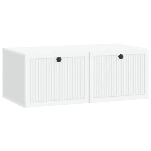 TV ormar za zid Bijela 78,5 x 41 x 30 cm Konstruirano drvo - Bijela 78,5 x 41 x 30 cm Cijena