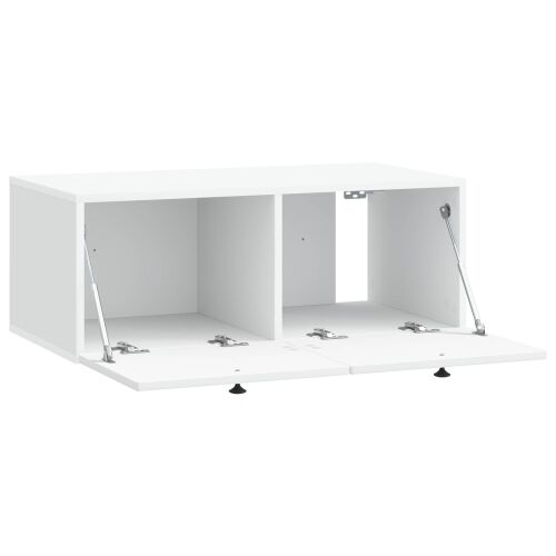 TV ormar za zid Bijela 78,5 x 41 x 30 cm Konstruirano drvo - Bijela 78,5 x 41 x 30 cm Cijena