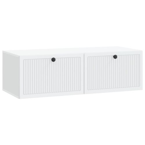 TV ormar za zid Zidne Bijela 98 x 41 x 30 cm Konstruirano drvo - Bijela 98 x 41 x 30 cm Cijena