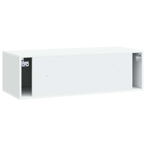 TV ormar za zid Zidne Bijela 98 x 41 x 30 cm Konstruirano drvo - Bijela 98 x 41 x 30 cm Cijena