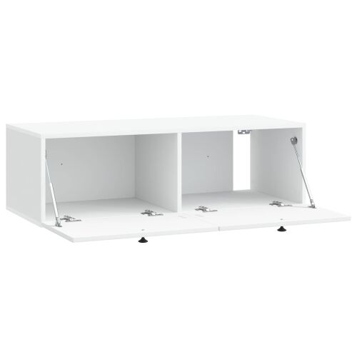TV ormar za zid Zidne Bijela 98 x 41 x 30 cm Konstruirano drvo - Bijela 98 x 41 x 30 cm Cijena