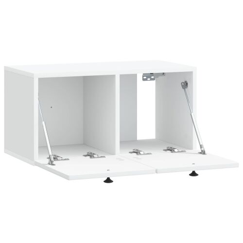 TV ormar za zid Bijela 59,5 x 31 x 30 cm Konstruirano drvo - Bijela 59,5 x 31 x 30 cm Cijena