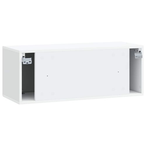 TV ormar za zid Bijela 78,5 x 31 x 30 cm Konstruirano drvo - Bijela 78,5 x 31 x 30 cm Cijena