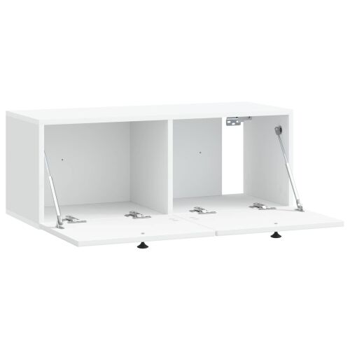 TV ormar za zid Bijela 78,5 x 31 x 30 cm Konstruirano drvo - Bijela 78,5 x 31 x 30 cm Cijena
