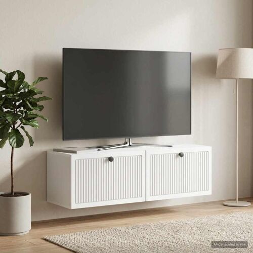 TV ormar za zid Zidne Bijela 98 x 31 x 30 cm Konstruirano drvo - Bijela 98 x 31 x 30 cm Cijena