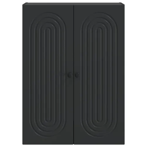 Ormar za montažu na zid Crna 66 x 34,5 x 90 cm - Crna 66 x 34,5 x 90 cm Cijena