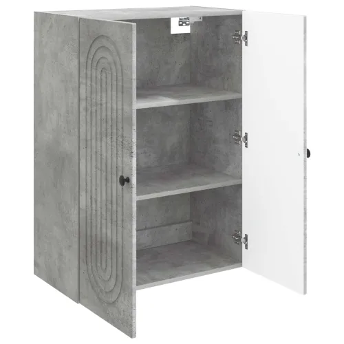 Ormar za montažu na zid Betonska siva 66 x 34,5 x 90 cm - Betonska siva 66 x 34,5 x 90 cm Cijena