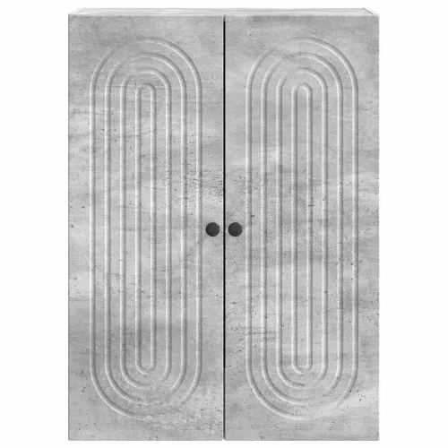 Ormar za montažu na zid Betonska siva 66 x 34,5 x 90 cm - Betonska siva 66 x 34,5 x 90 cm Cijena