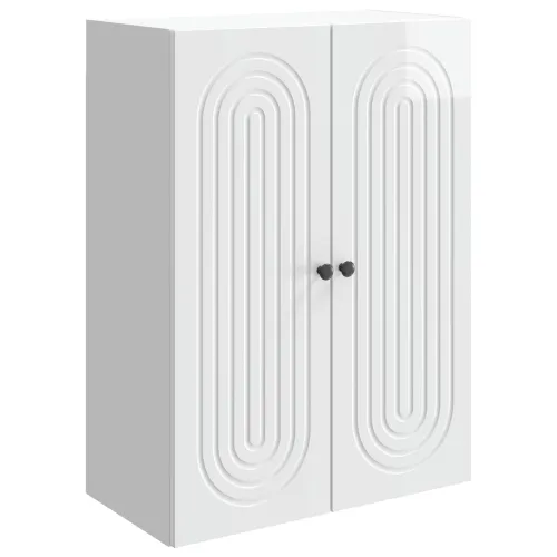 Ormar za montažu na zid Bijela visokog sjaja 66 x 34,5 x 90 cm - Bijela visokog sjaja 66 x 34,5 x 90 cm Cijena