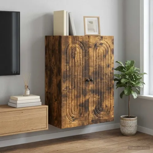 Ormar za montažu na zid Dimljeni hrast 66 x 34,5 x 90 cm - Dimljeni hrast 66 x 34,5 x 90 cm Cijena