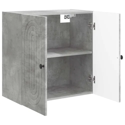 Ormar za montažu na zid Betonska siva 59 x 31 x 60 cm - Betonska siva 59 x 31 x 60 cm Cijena