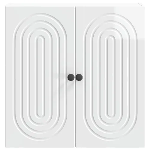 Ormar za montažu na zid Bijela visokog sjaja 59 x 31 x 60 cm - Bijela visokog sjaja 59 x 31 x 60 cm Cijena