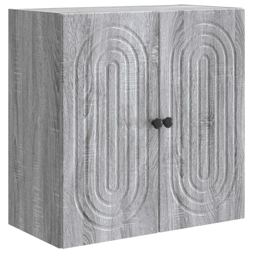 Ormar za montažu na zid Siva Sonoma 59 x 31 x 60 cm - Siva Sonoma 59 x 31 x 60 cm Cijena