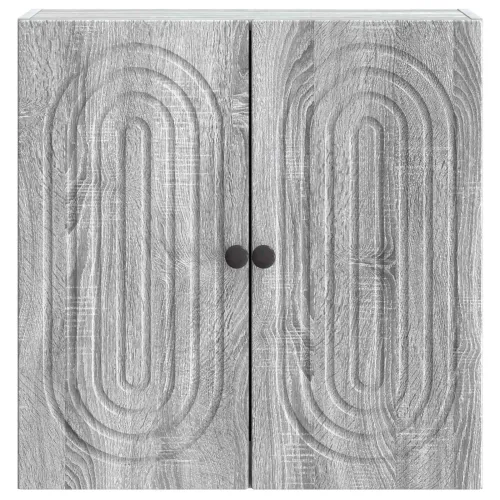 Ormar za montažu na zid Siva Sonoma 59 x 31 x 60 cm - Siva Sonoma 59 x 31 x 60 cm Cijena