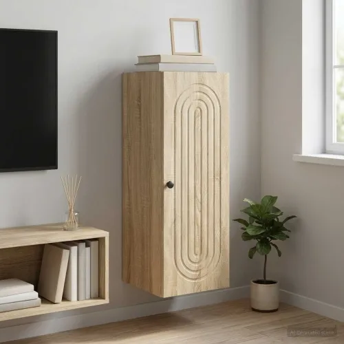 Ormar za montažu na zid Hrast sonoma 33 x 34,5 x 90 cm - Hrast sonoma 33 x 34,5 x 90 cm Cijena