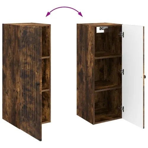 Ormar za montažu na zid Dimljeni hrast 33 x 34,5 x 90 cm - Dimljeni hrast 33 x 34,5 x 90 cm Cijena