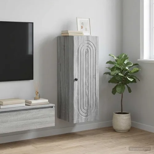 Ormar za montažu na zid Siva Sonoma 33 x 34,5 x 90 cm - Siva Sonoma 33 x 34,5 x 90 cm Cijena