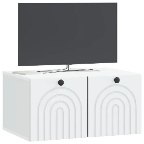 TV ormar za zid Bijela 59,5 x 41 x 30 cm Konstruirano drvo - Bijela 59,5 x 41 x 30 cm Cijena