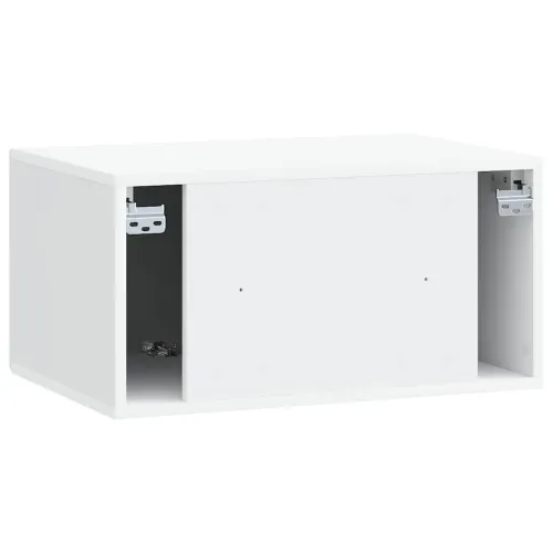 TV ormar za zid Bijela 59,5 x 41 x 30 cm Konstruirano drvo - Bijela 59,5 x 41 x 30 cm Cijena