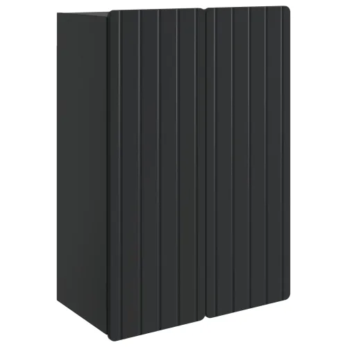 Ormar za montažu na zid Crna 66 x 34,5 x 92 cm - Crna 66 x 34,5 x 92 cm Cijena