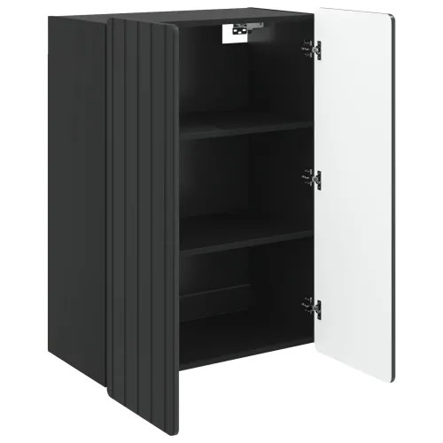 Ormar za montažu na zid Crna 66 x 34,5 x 92 cm - Crna 66 x 34,5 x 92 cm Cijena